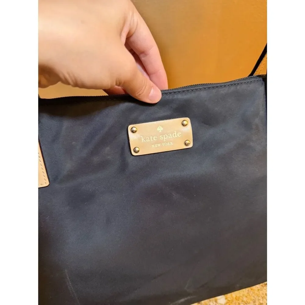 kate spade Black Nylon Tote